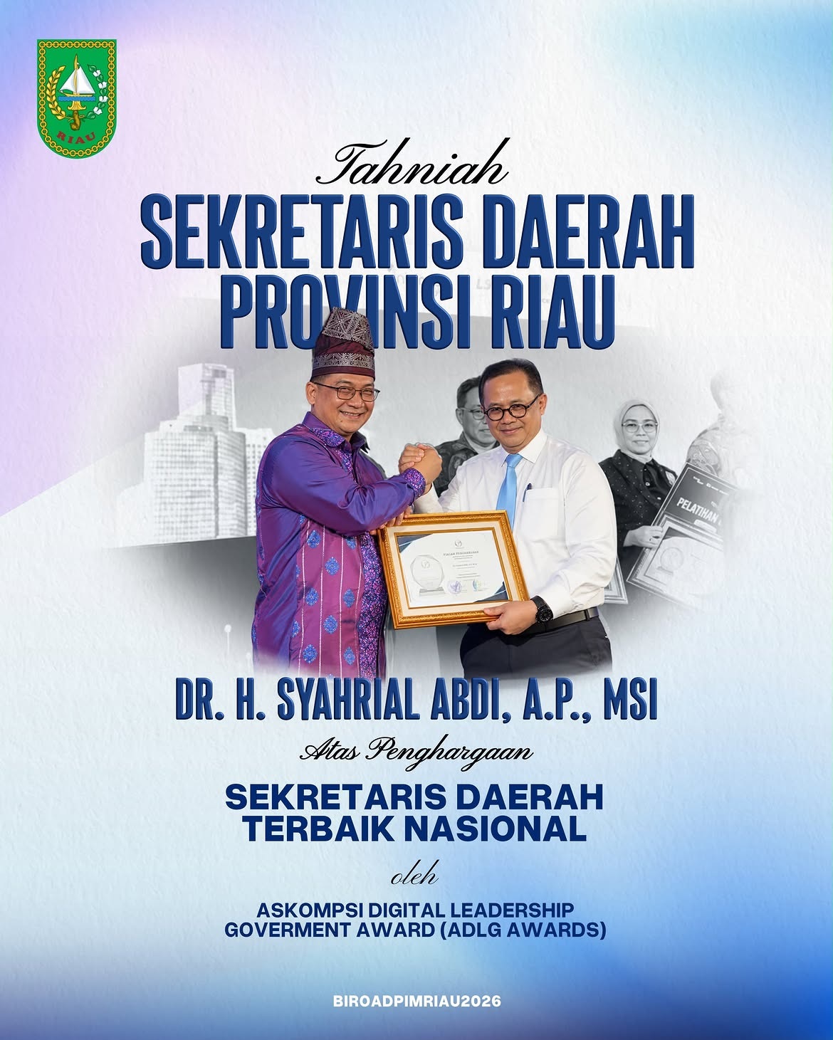 Iklan Sekda Riau Terbaik 2026 